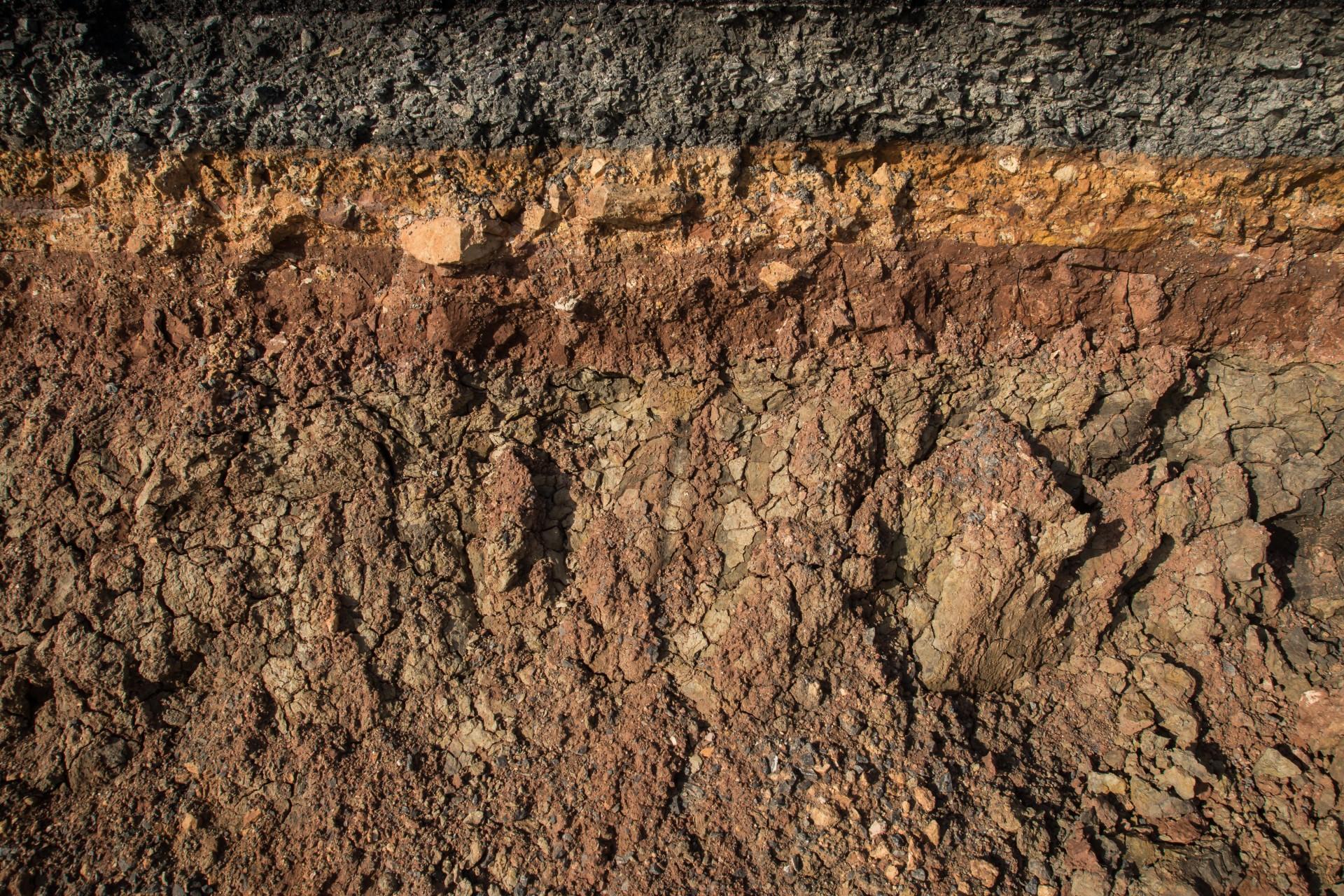 Soil and rock layer