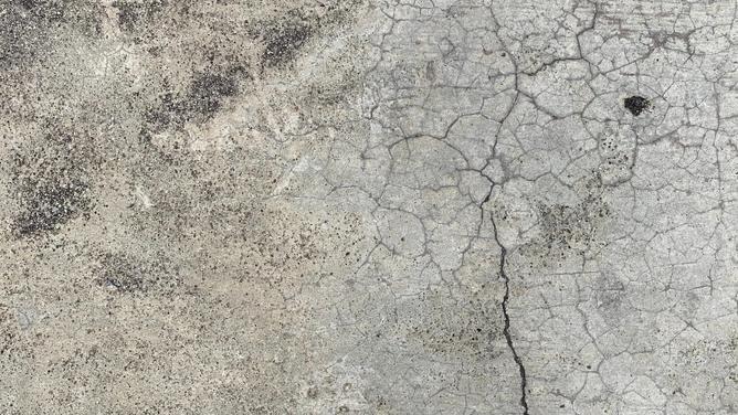 concrete with crack